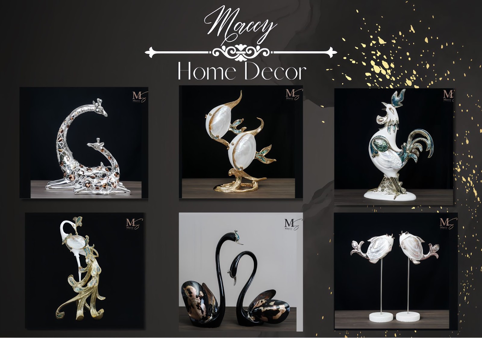 Trải nghiệm Sự Sang Trọng Tinh Tế với Tượng Decor Luxury