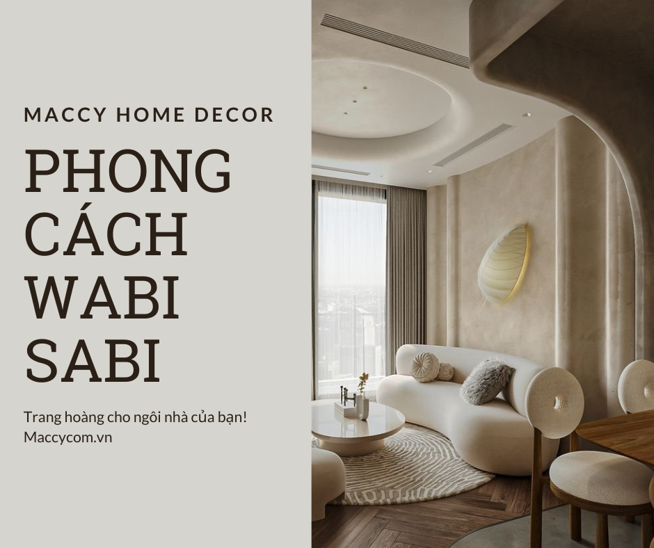 Hòa mình vào vẻ đẹp tối giản và sâu lắng của căn phòng mang phong cách Wabi Sabi.