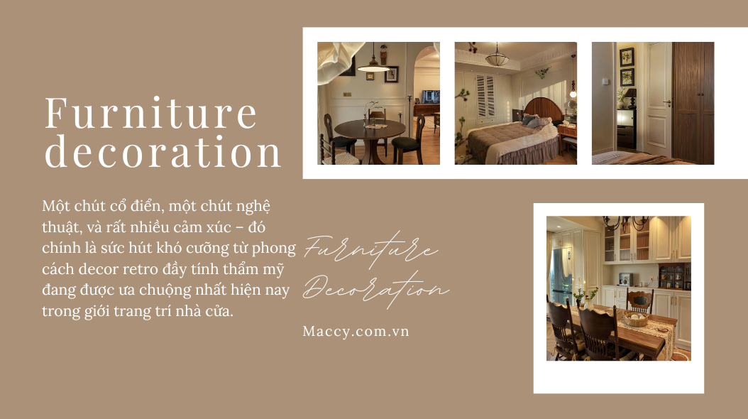 Biến Không Gian Thành Tổ Ấm Mộng Mơ – Cách Phối Decor Phong Cách Retro Nghệ Thuật Khiến Ai Nhìn Cũng Mê